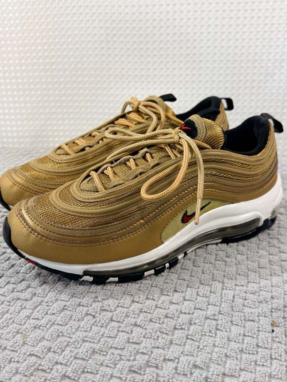 Nike Air Max 97 Metallic Gold Sneakers